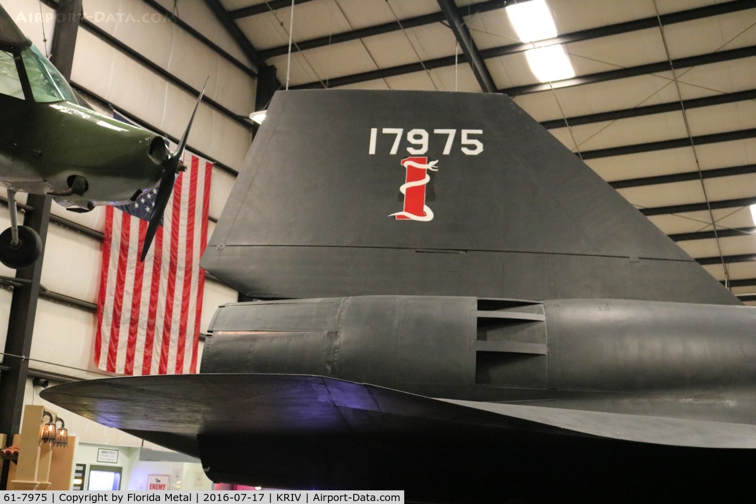 61-7975, 1961 Lockheed SR-71A Blackbird C/N 2026, March AFB
