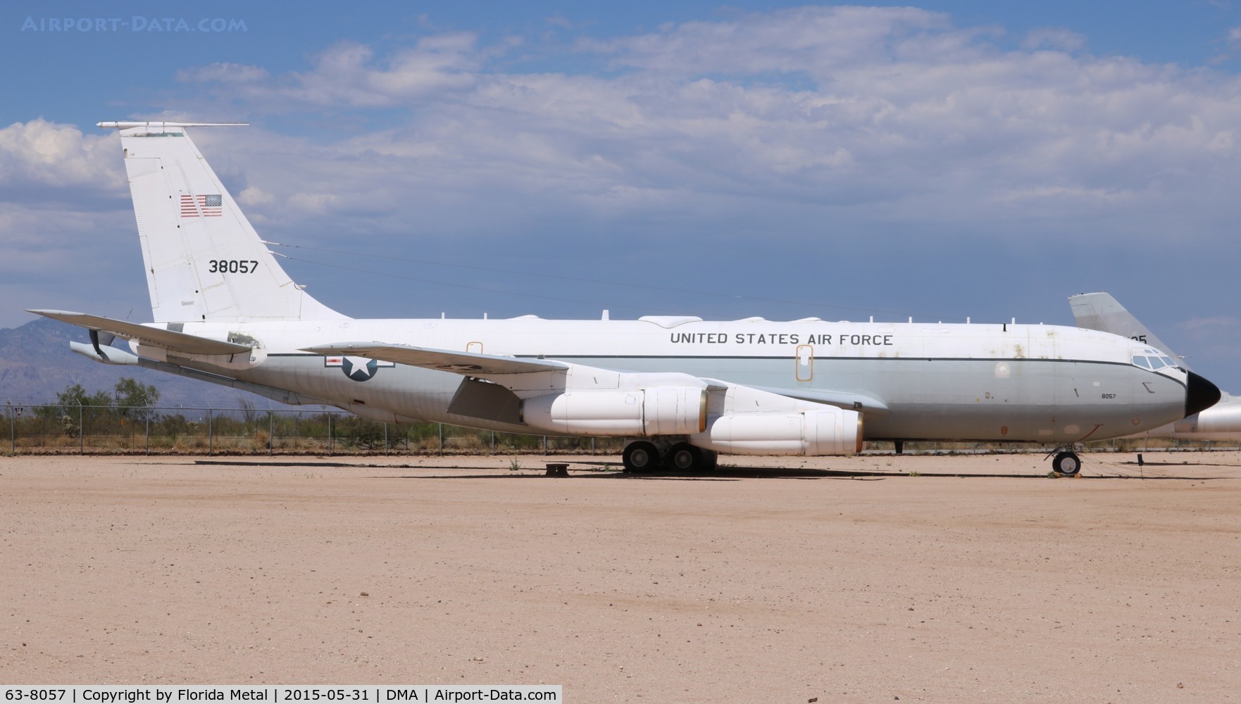 63-8057, Boeing EC-135J Stratotanker C/N 18705, PIMA 2015