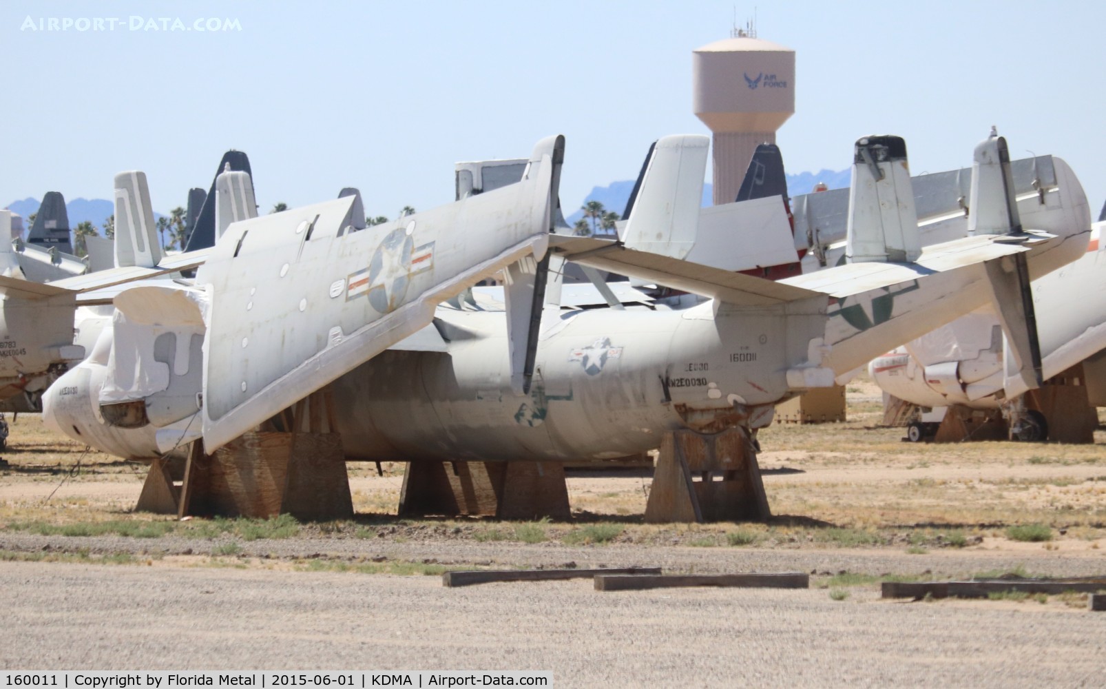 160011, Grumman E-2C Hawkeye C/N A033, PIMA boneyard