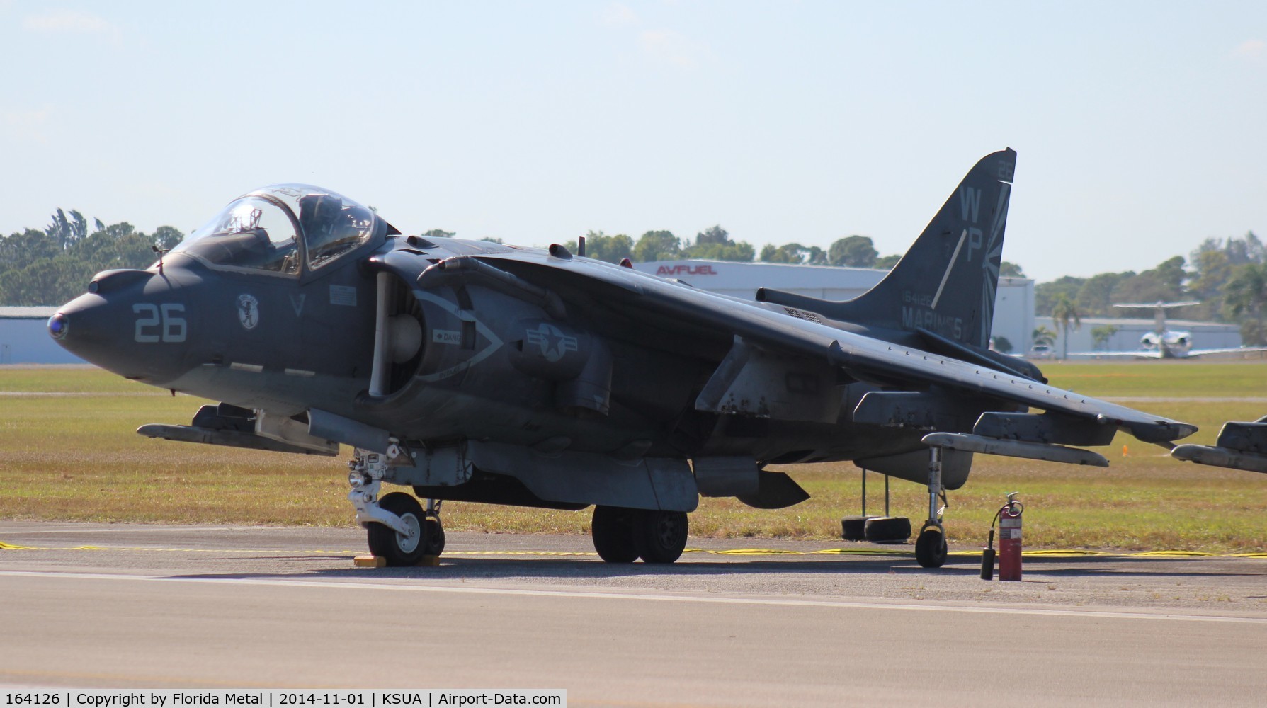 164126, McDonnell Douglas AV-8B Harrier II C/N 202, Stuart 2014