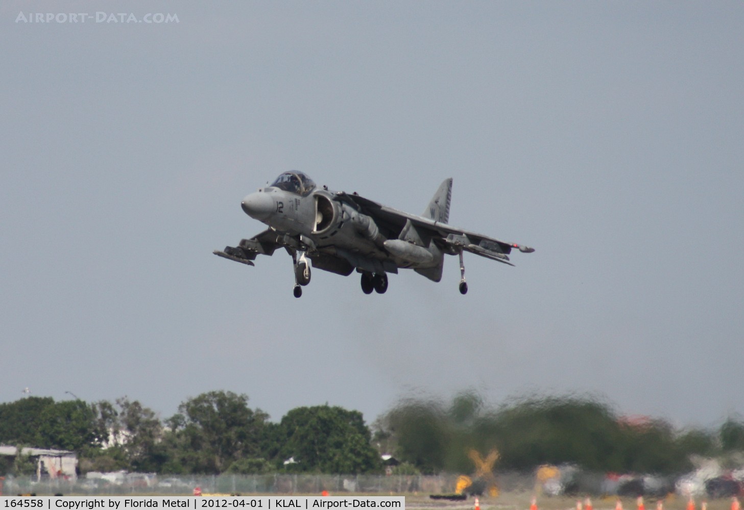 164558, McDonnell Douglas AV-8B+ Harrier II C/N 243, Sun N fun 2012