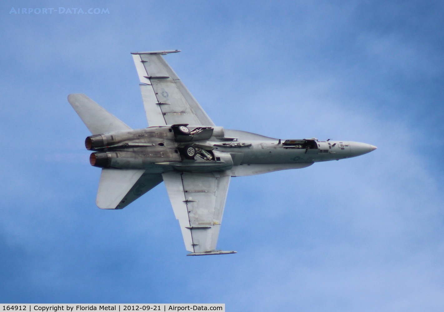 164912, McDonnell Douglas F/A-18C Hornet C/N 1244/C371, Cocoa Beach 2012