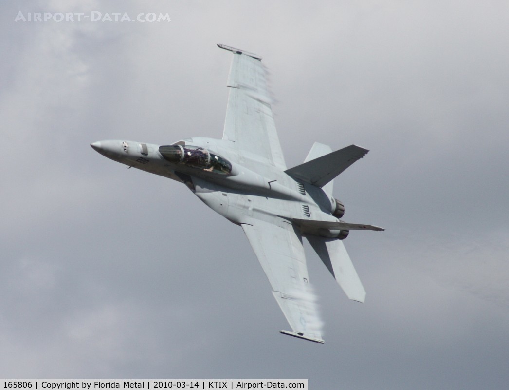 165806, Boeing F/A-18F Super Hornet C/N 1543/F032, TICO 2010
