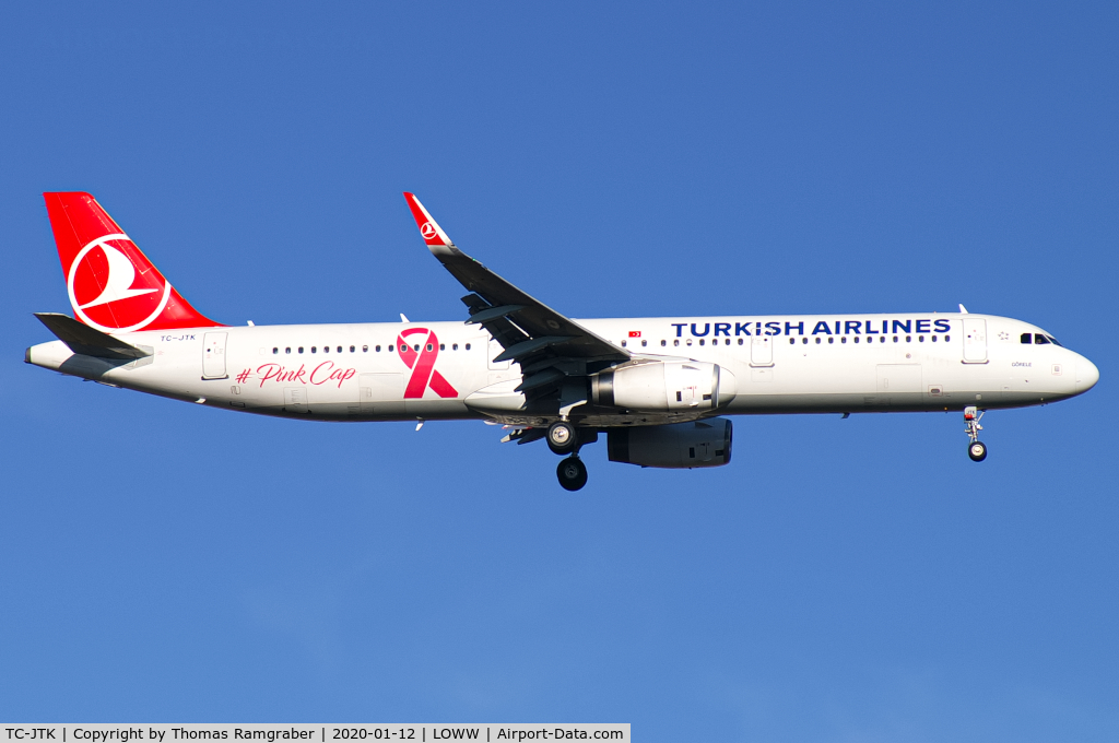TC-JTK, 2016 Airbus A321-231 C/N 7146, Turkish Airlines Airbus A321 