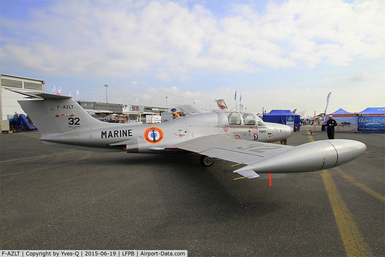 F-AZLT, Morane-Saulnier MS.760 Paris I C/N 32, Morane-Saulnier MS.760A Paris, Armor Aéro Passion, Static Display, Paris-Le Bourget (LFPB-LBG) Air show 2015