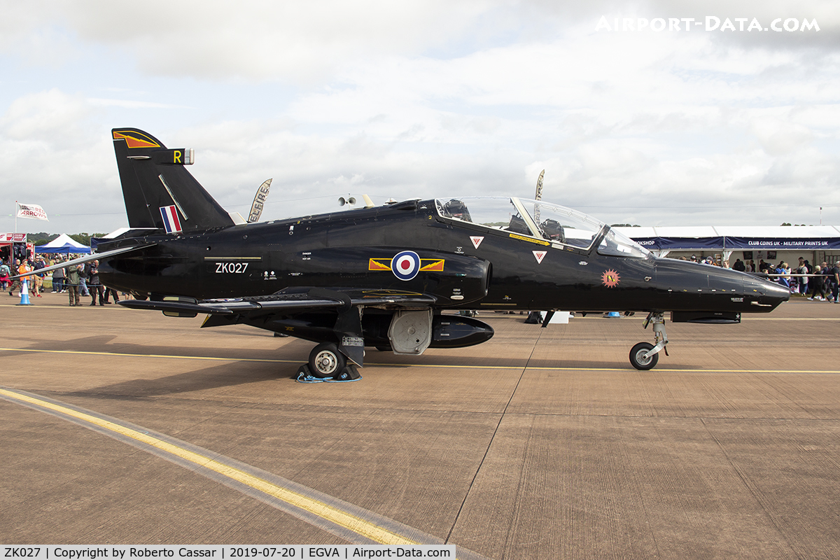 ZK027, 2009 British Aerospace Hawk T2 C/N RT018/1256, RIAT19
