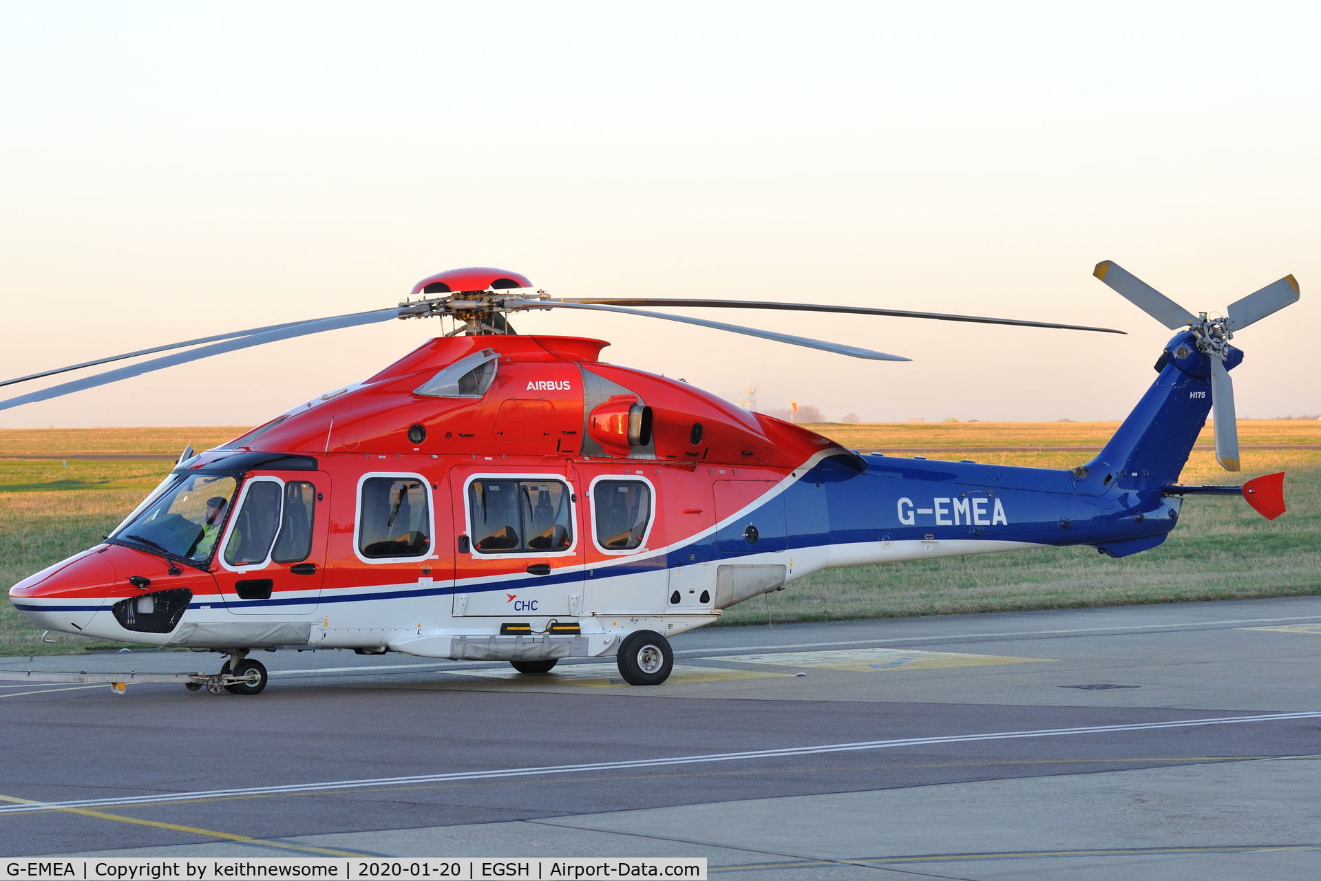 G-EMEA, 2016 Airbus Helicopters EC-175B C/N 5024, Towed to maintenance hangar.