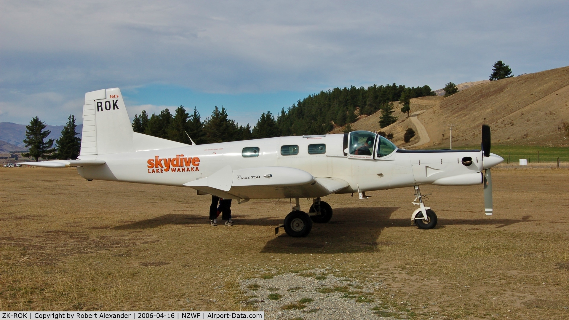 ZK-ROK, Pacific Aerospace Cresco 08-600 C/N 033, Taken at Warbirds Over Wanaka Airshow