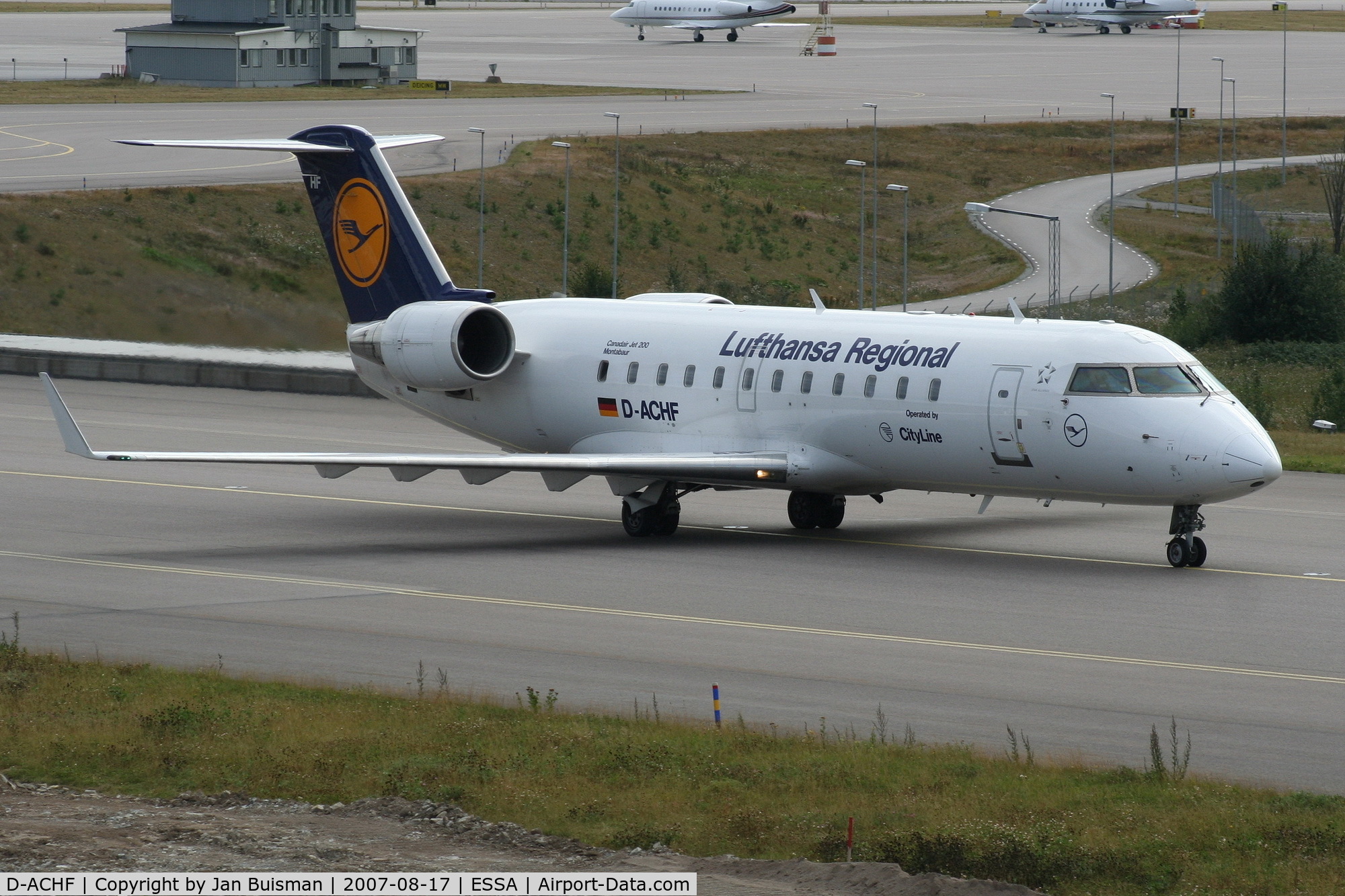 D-ACHF, 2000 Canadair CRJ-200LR (CL-600-2B19) C/N 7431, Lufthansa