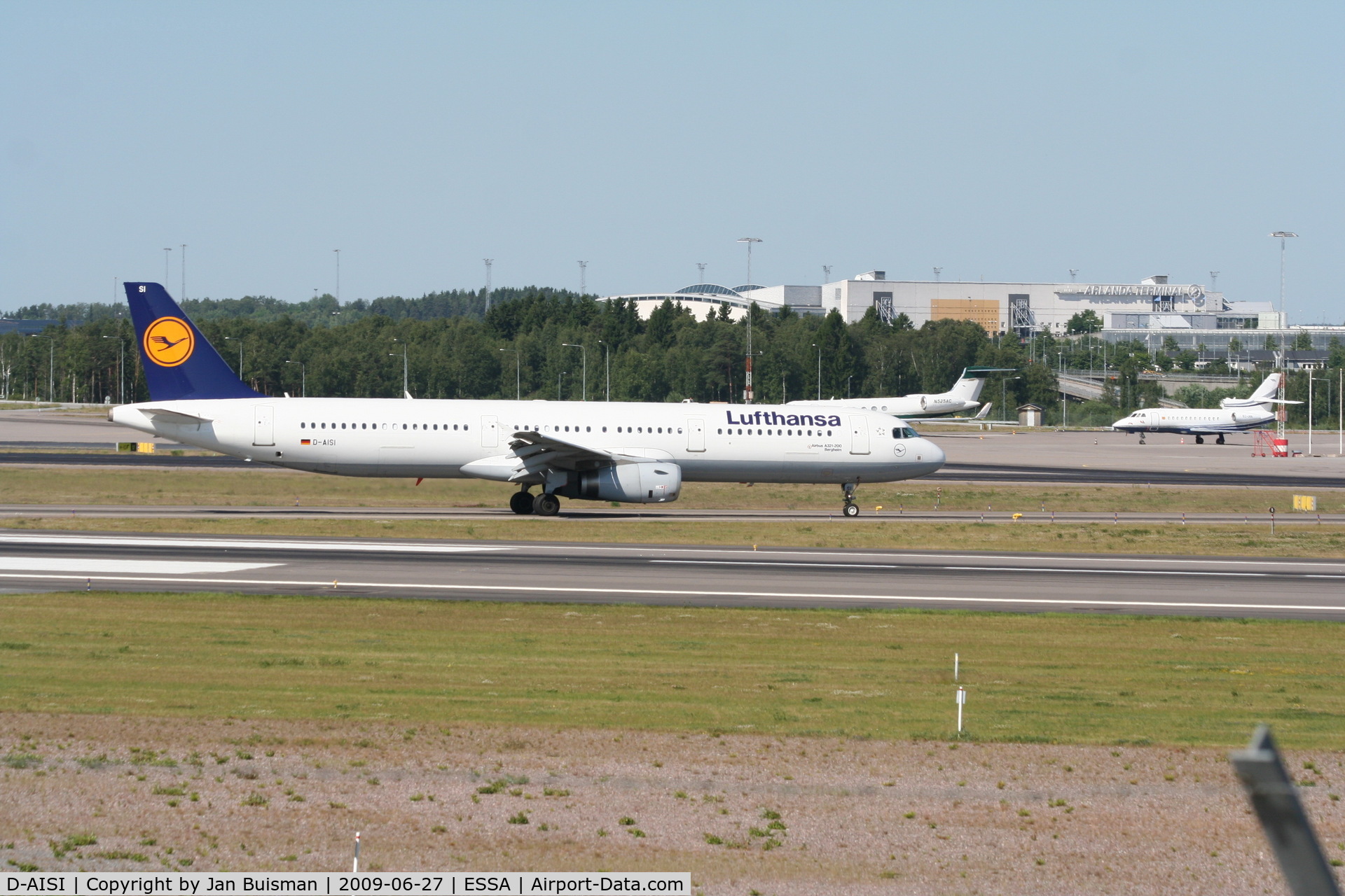 D-AISI, 2007 Airbus A321-231 C/N 3339, Lufthansa
