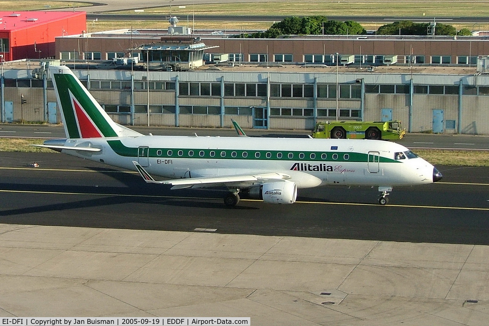 EI-DFI, 2003 Embraer 170LR (ERJ-170-100LR) C/N 17000010, Alitalia
