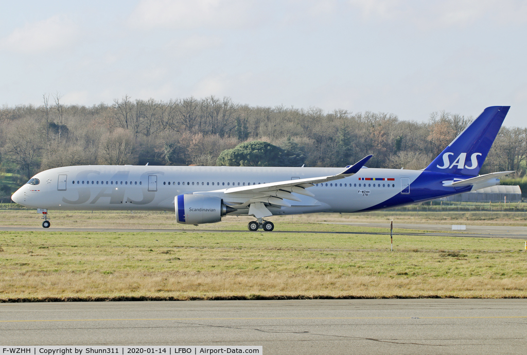 F-WZHH, 2020 Airbus A350-941 C/N 0378, C/n 0378 - To be SE-RSB