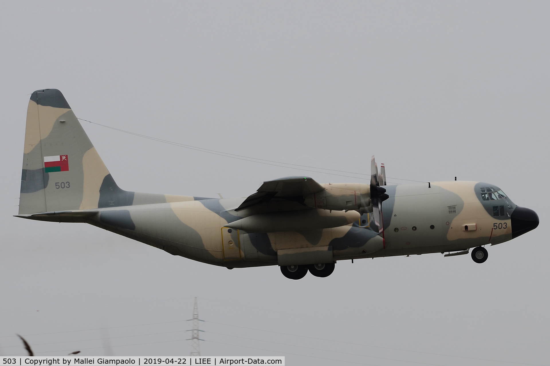 503, Lockheed C-130H Hercules C/N 382-4948, 503