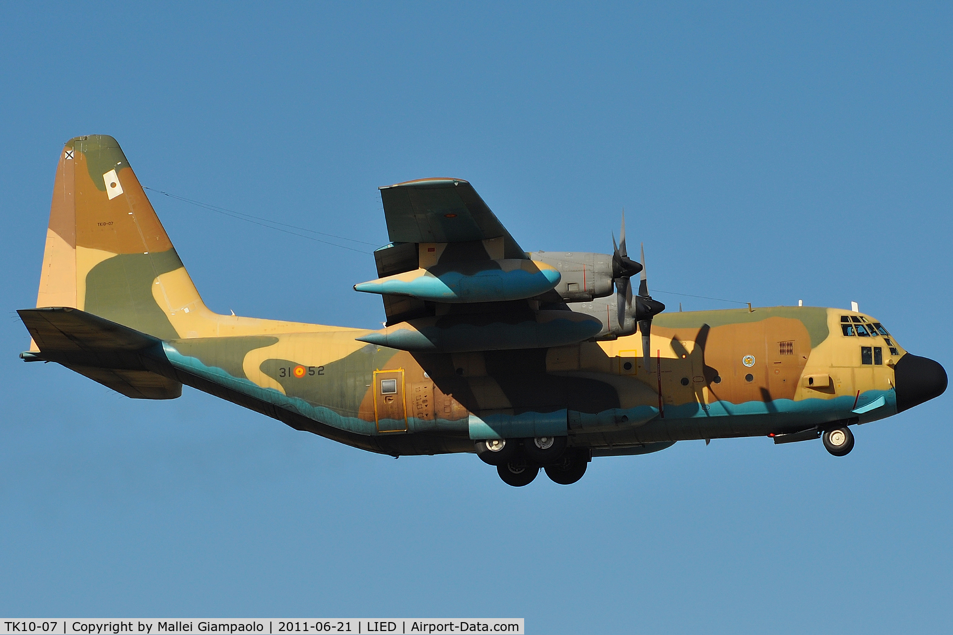 TK10-07, Lockheed KC-130H Hercules C/N 382-4652, 31-52