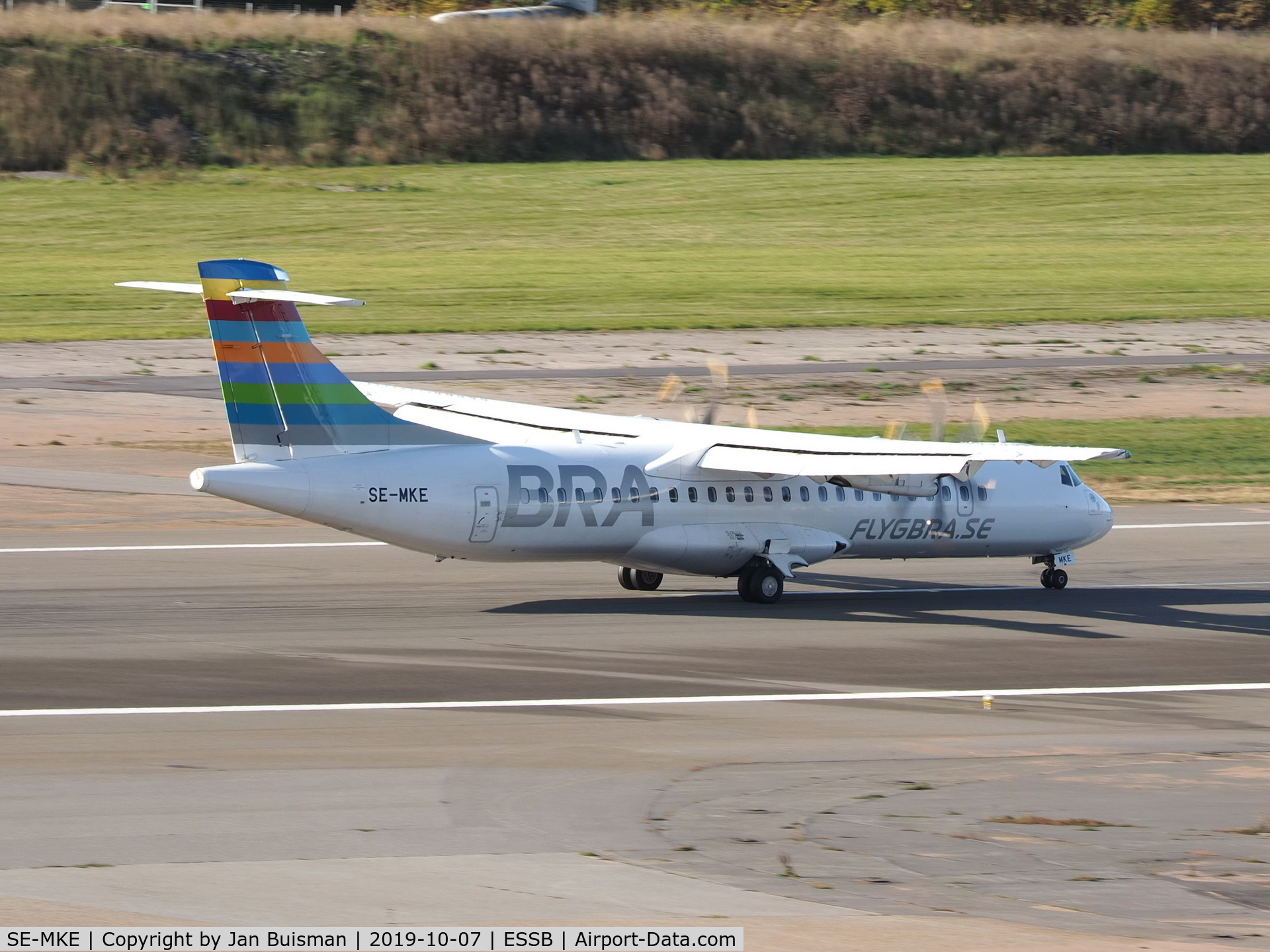 SE-MKE, 2016 ATR 72-600 (72-212A) C/N 1348, Braathens Regional