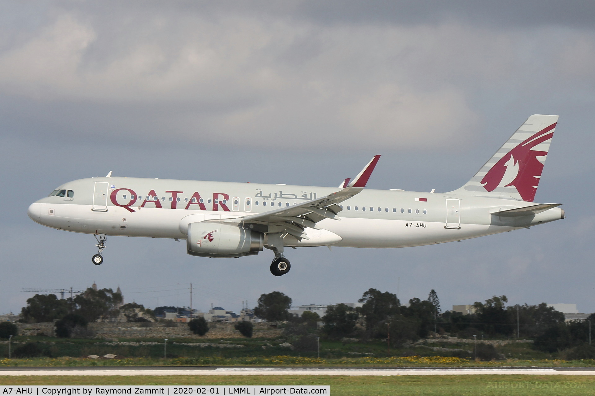 A7-AHU, 2012 Airbus A320-232 C/N 5127, A320 A7-AHU Qatar Airways