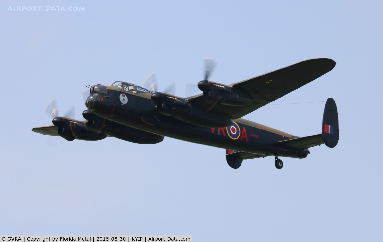 C-GVRA, 1945 Victory Aircraft Avro 683 Lancaster BX C/N FM 213 (3414), TOM 2015