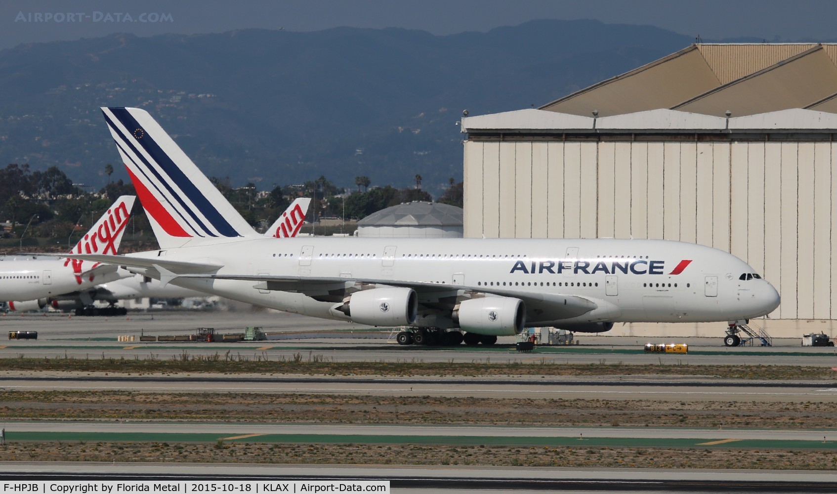 F-HPJB, 2009 Airbus A380-861 C/N 040, LAX 2015