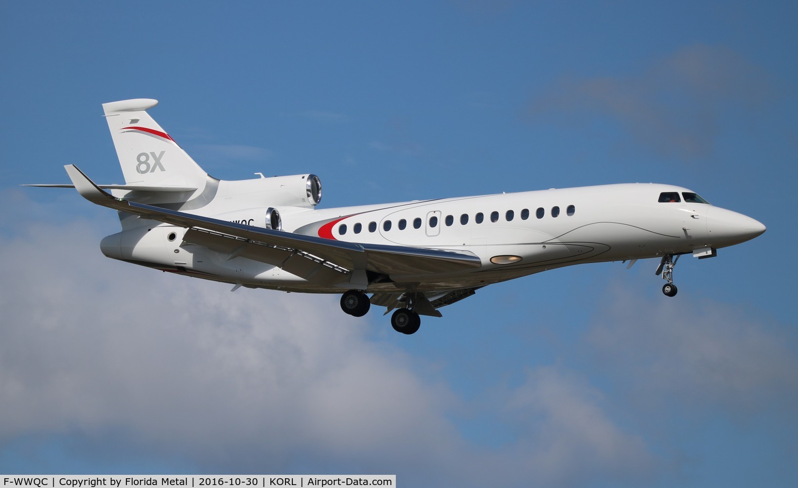 F-WWQC, 2015 Dassault Falcon 8X C/N 403, NBAA 2016