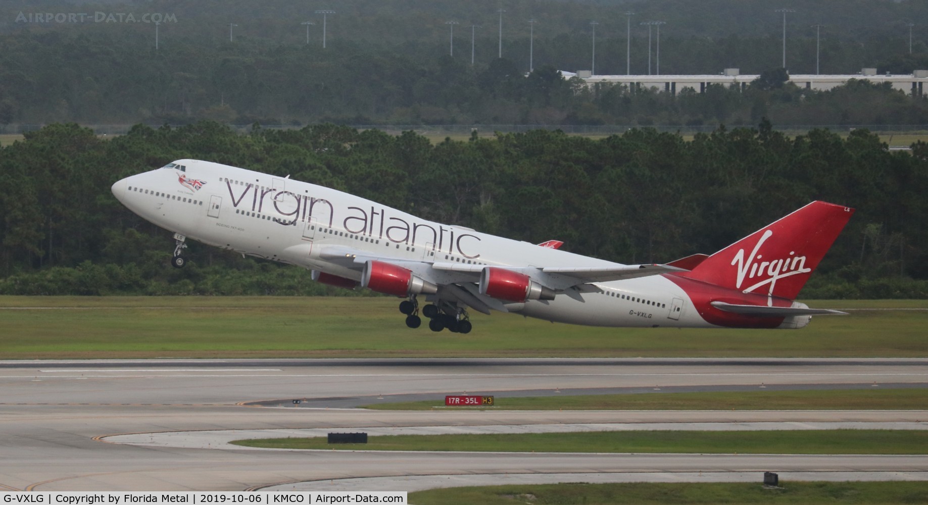 G-VXLG, 1998 Boeing 747-41R C/N 29406, MCO 2019