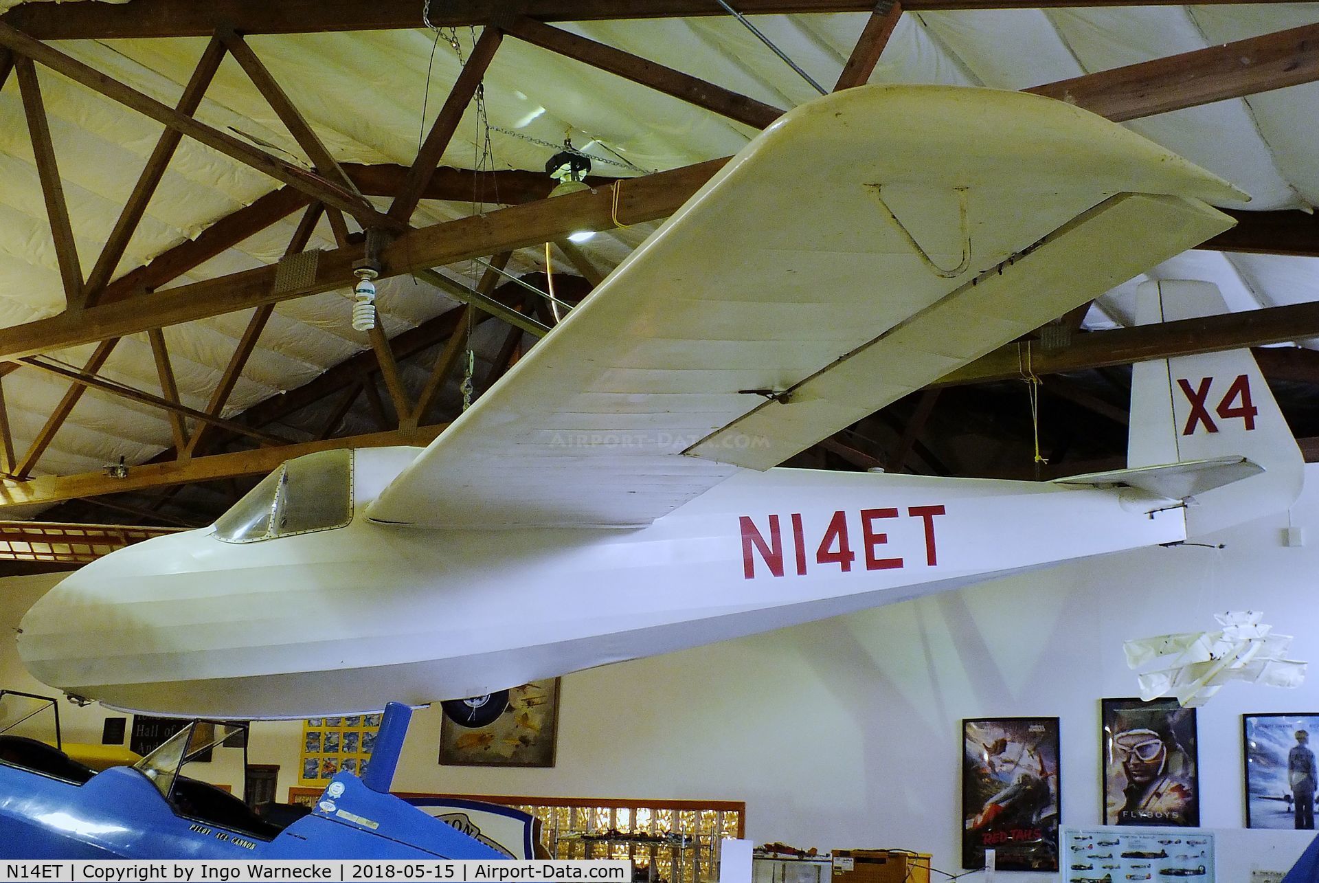 N14ET, 1964 Hall Cherokee II C/N 1 (N14ET), Hall Cherokee II at the Iowa Aviation Museum, Greenfield IA
