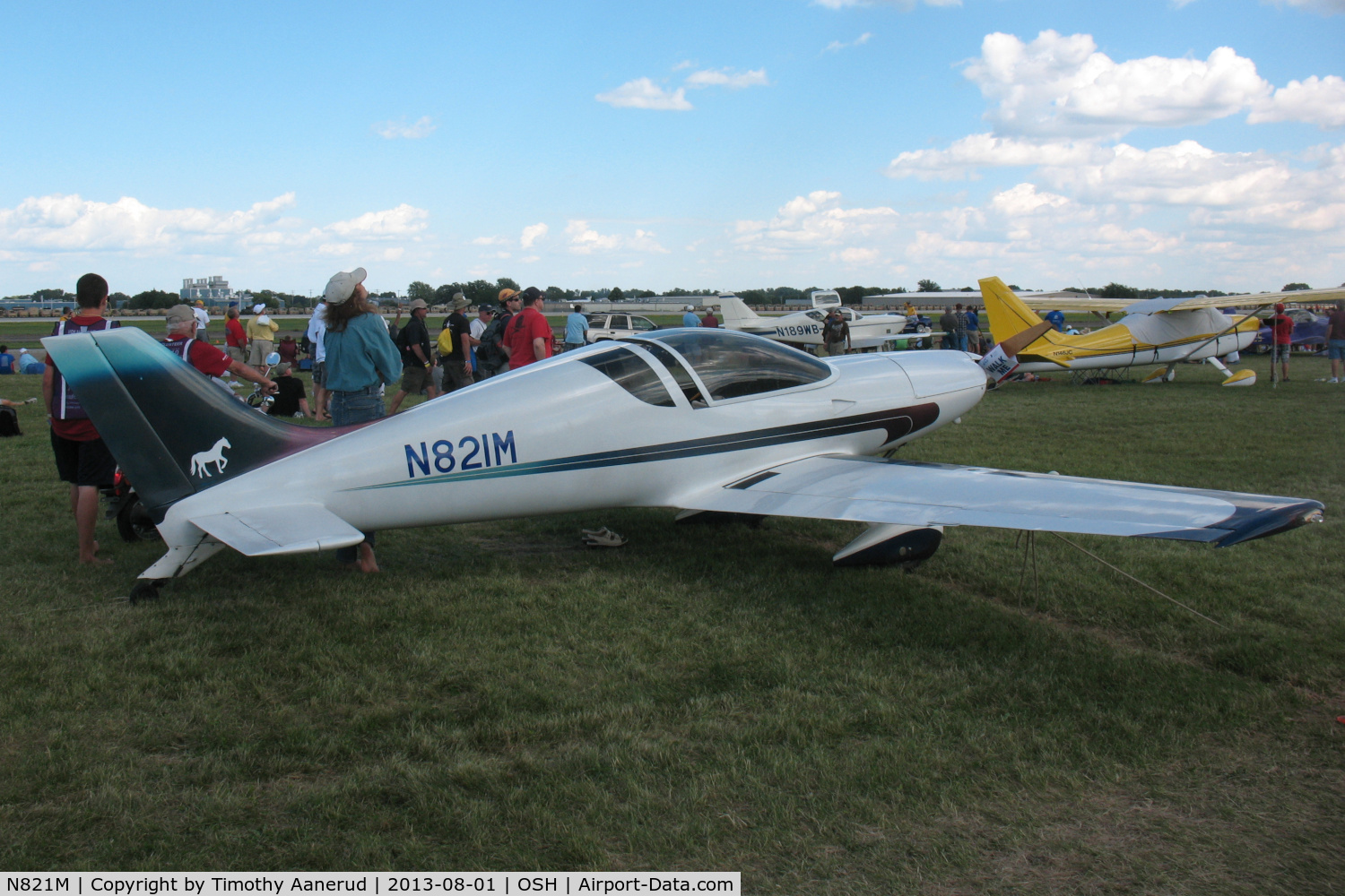 N821M, 1995 Aero Designs Pulsar XP C/N 298, 1995 Aero Designs Pulsar XP, c/n: 298