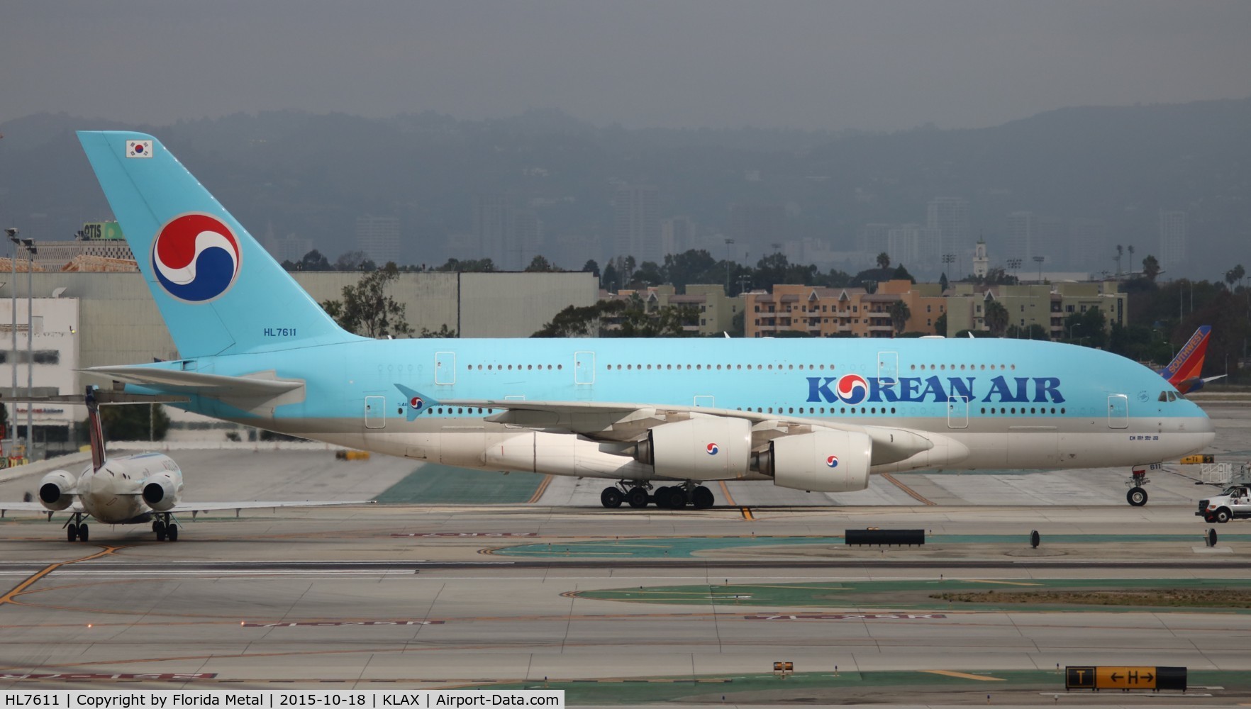 HL7611, 2010 Airbus A380-861 C/N 35, LAX 2015