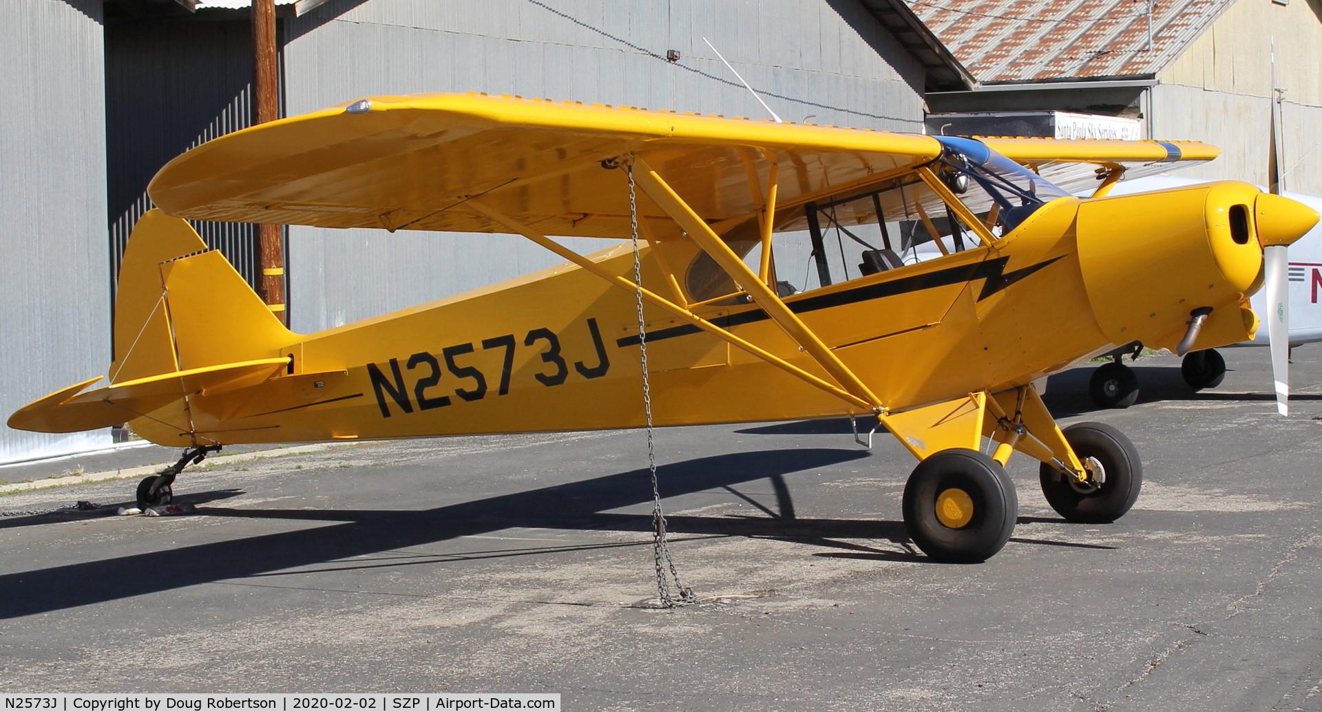 N2573J, 1979 Piper PA-18-150 Super Cub C/N 18-7909132, 1979 Piper PA-18-150 SUPER CUB, Lycoming O-320 150 Hp, parked