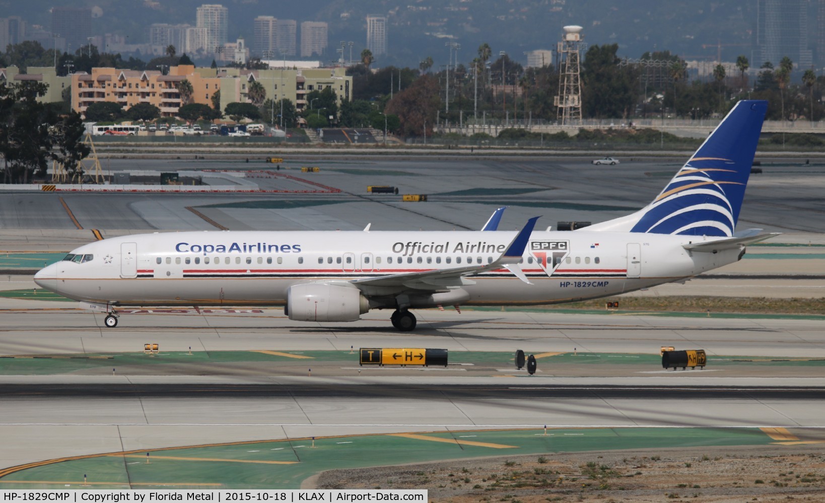 HP-1829CMP, 2013 Boeing 737-8V3 C/N 38882, LAX 2015