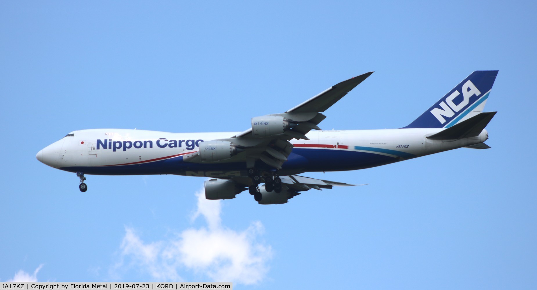 JA17KZ, 2013 Boeing 747-8KZF C/N 36140, ORD 2019