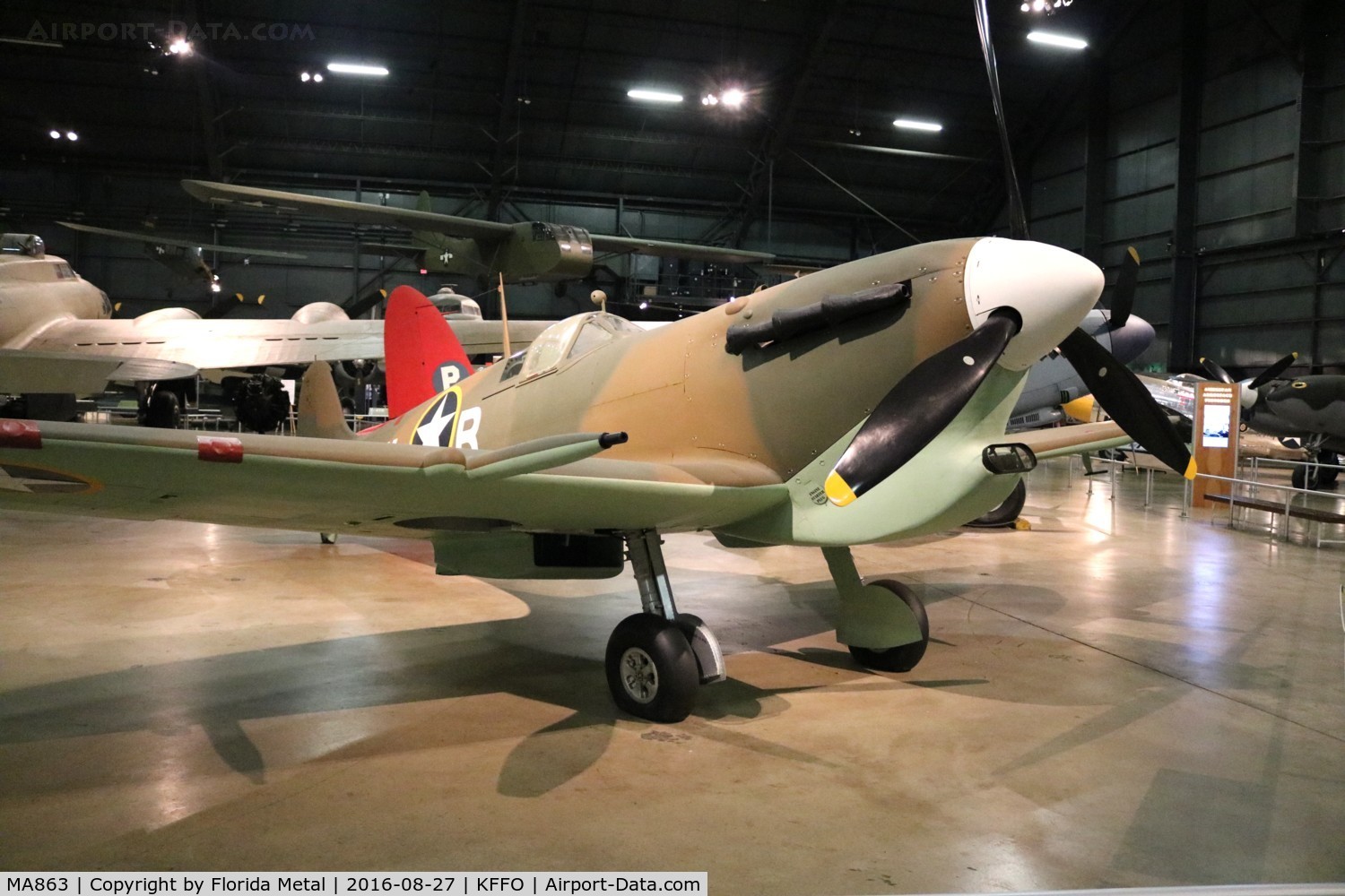 MA863, 1943 Supermarine 349 Spitfire F.Vc C/N Not found MA863, AFM 2016