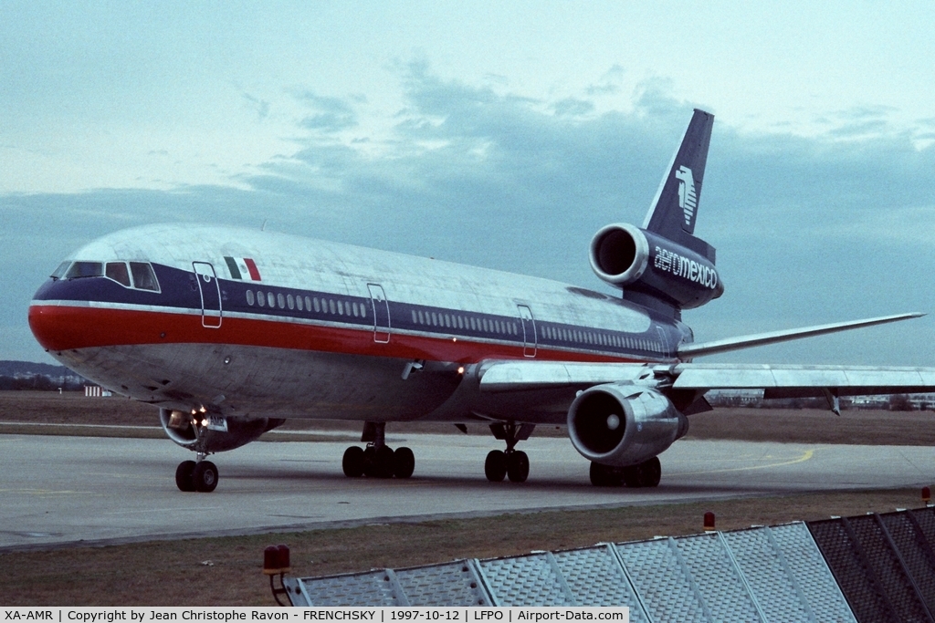 XA-AMR, 1973 Douglas DC-10-30 C/N 46931, (broken up)