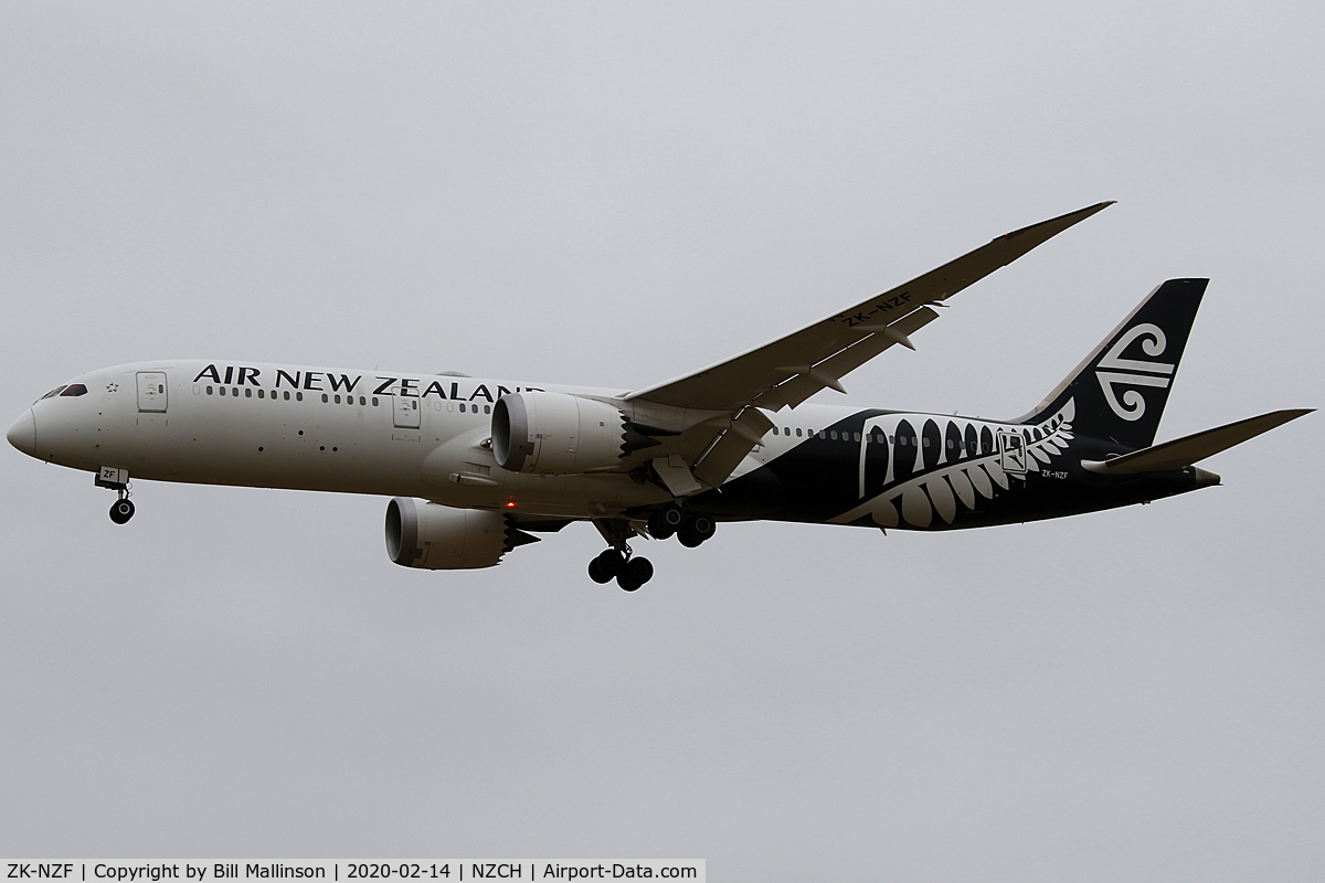 ZK-NZF, 2014 Boeing 787-9 Dreamliner C/N 34335, NZ295 from SIN