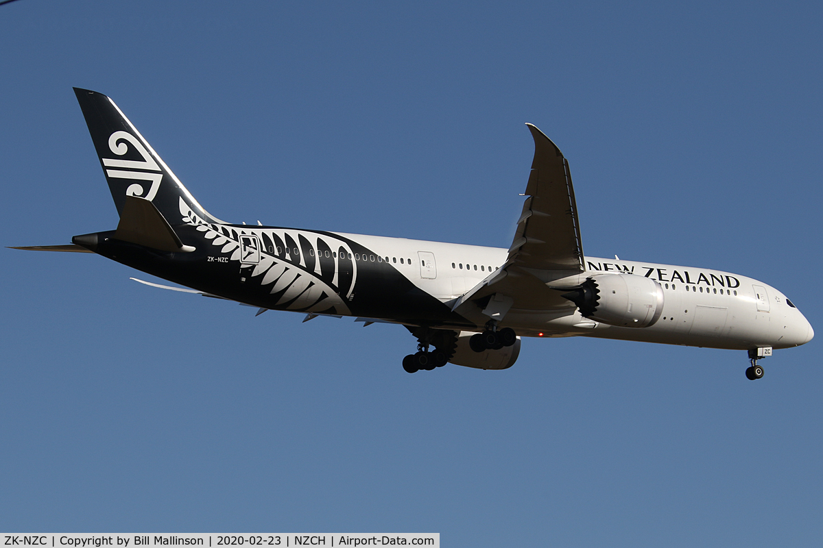 ZK-NZC, 2013 Boeing 787-9 Dreamliner C/N 41988, NZ295 from SIN