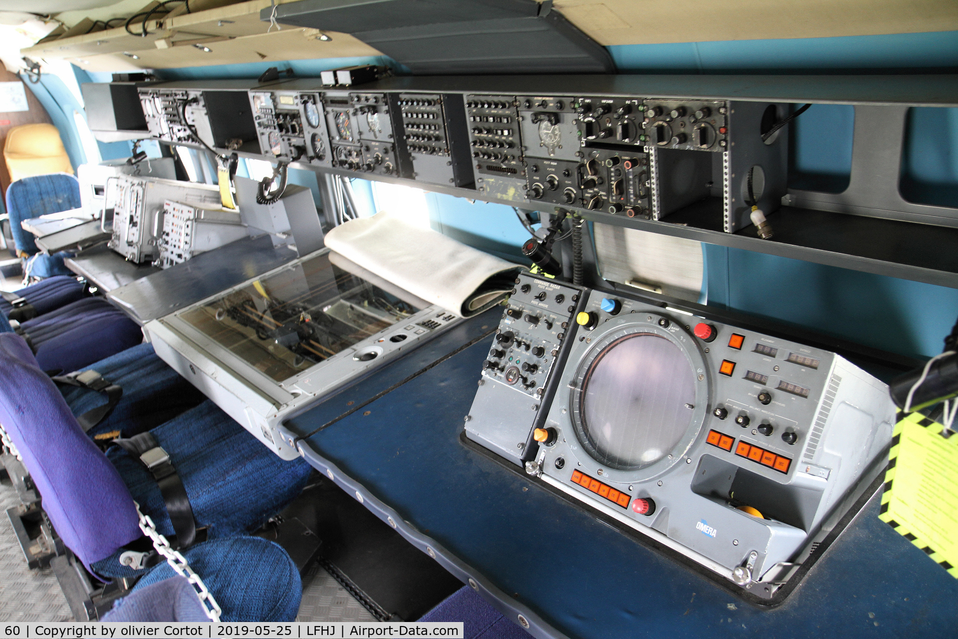 60, Aerospatiale N-262A-29 Fregate C/N 60, radar operation room