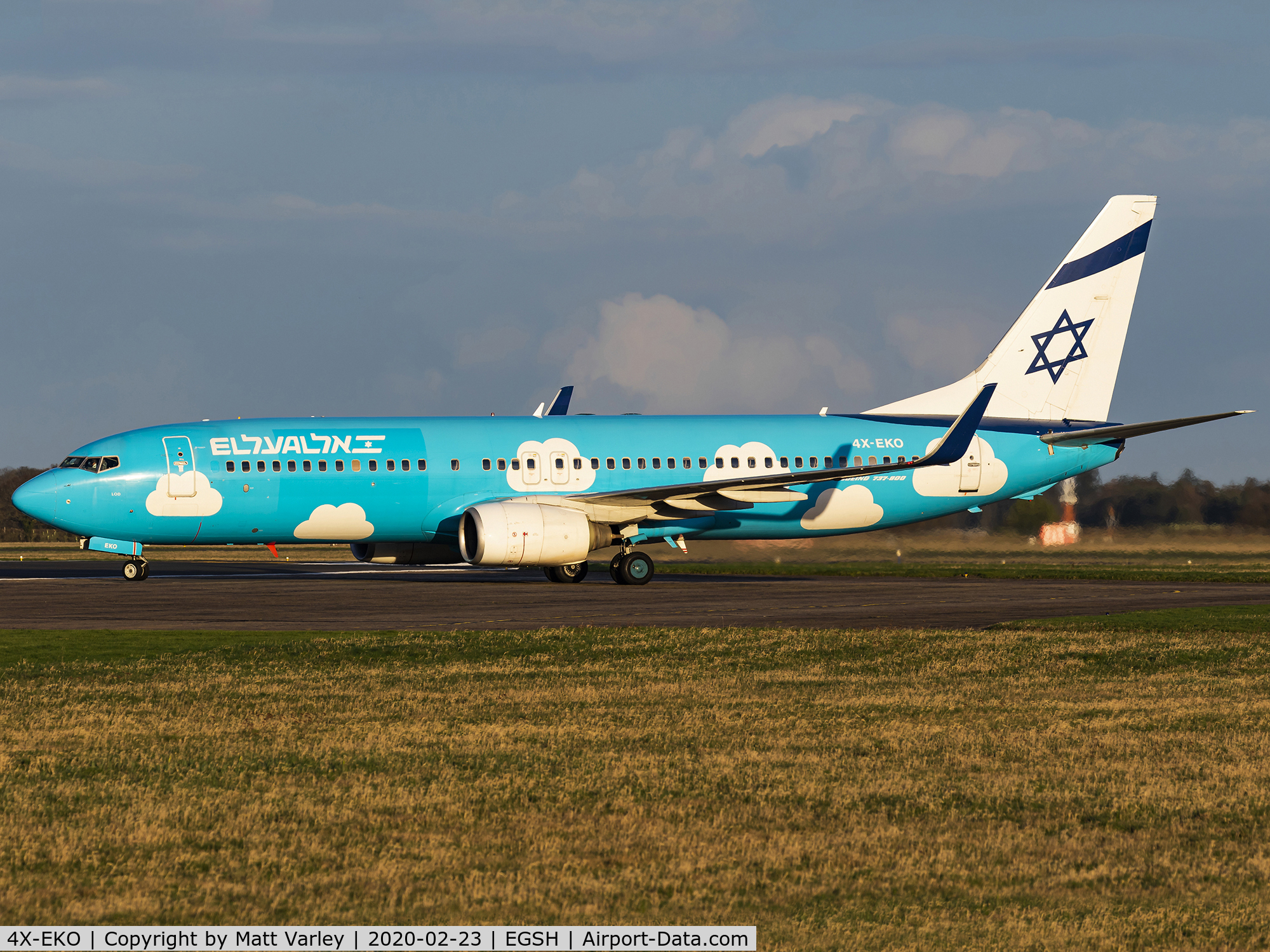 4X-EKO, 2003 Boeing 737-86Q C/N 30287, El Al Israel Airlines
