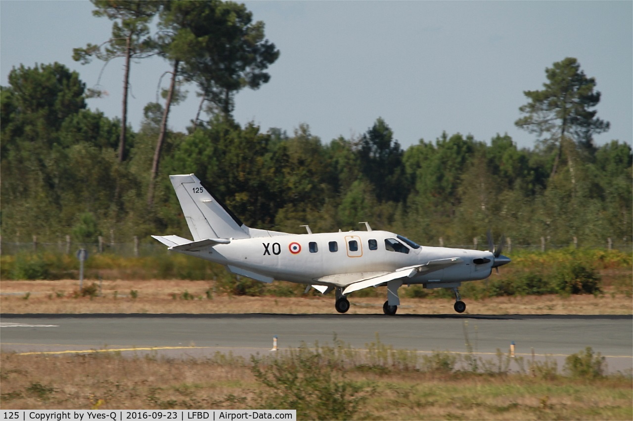 125, Socata TBM-700A C/N 125, Socata TBM-700A, Landing rwy 05, Bordeaux Mérignac airport (LFBD-BOD)