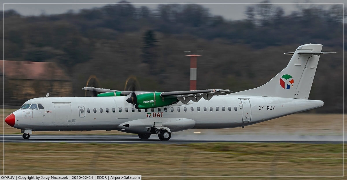 OY-RUV, 2018 ATR 72-600 C/N 1527, ATR 72-600