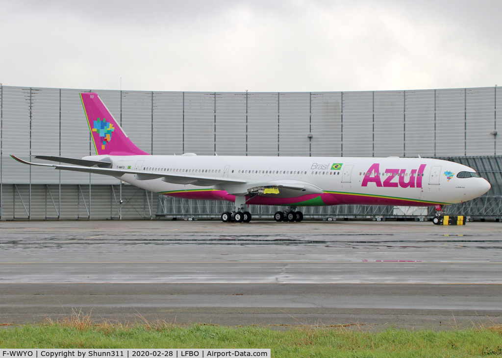 F-WWYO, 2020 Airbus A330-941N C/N 1952, C/n 1952 - To be PR-ANV and painted in Pink Ribbon c/s