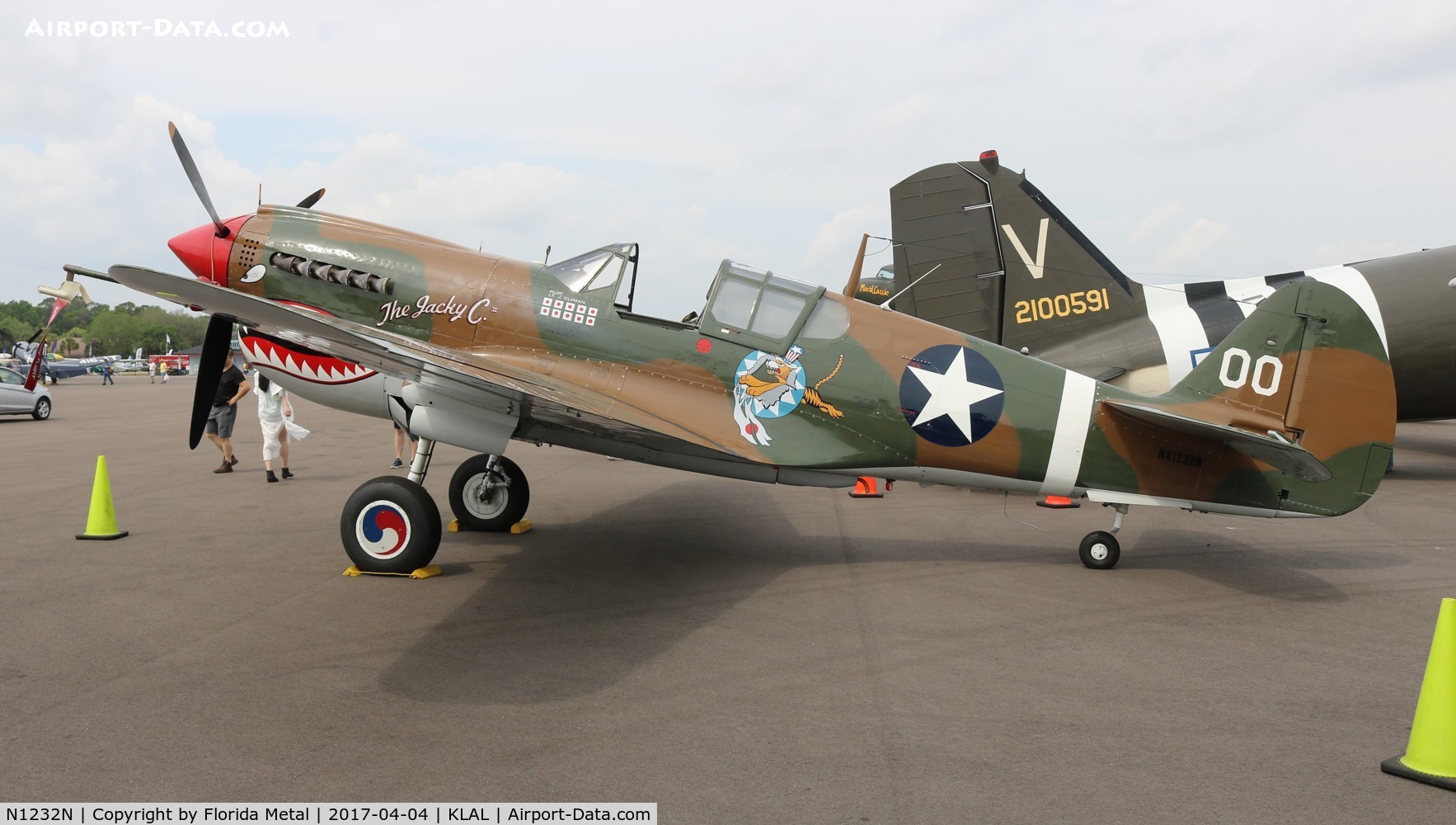 N1232N, 1943 Curtiss P-40N Warhawk C/N 27483, P-40N