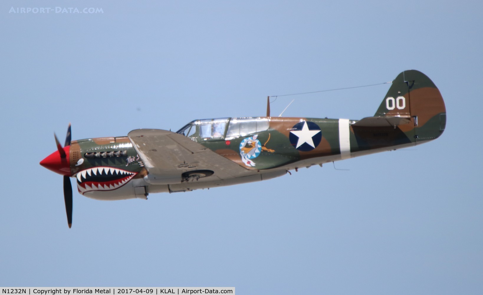 N1232N, 1943 Curtiss P-40N Warhawk C/N 27483, P-40N