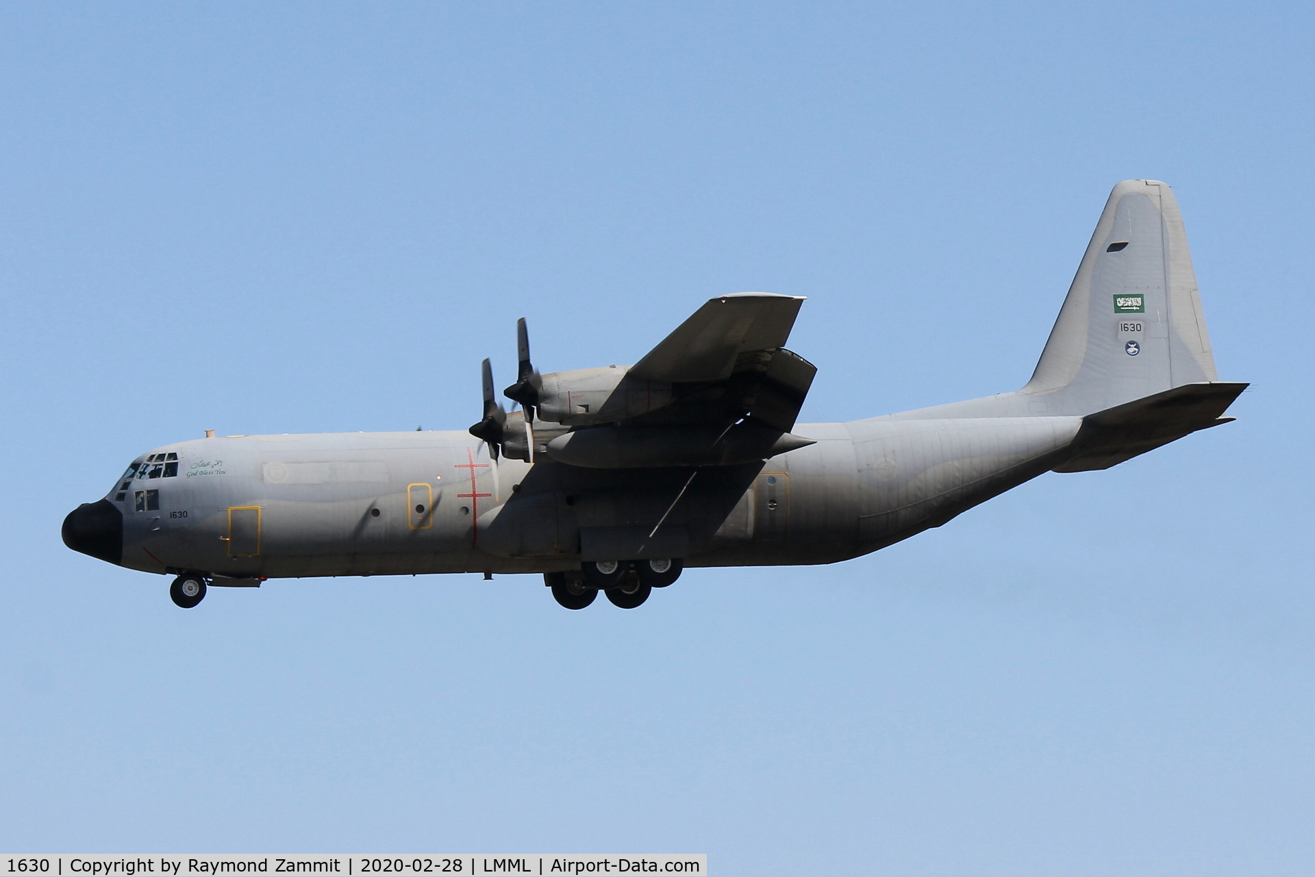 1630, 1990 Lockheed C-130H-30 Hercules C/N 382-5211, Lockheed C-130H Hercules 1630 Royal Saudi Air Force