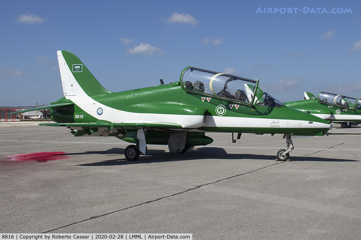 8816, British Aerospace Hawk 65A C/N 6Y001, Park 2