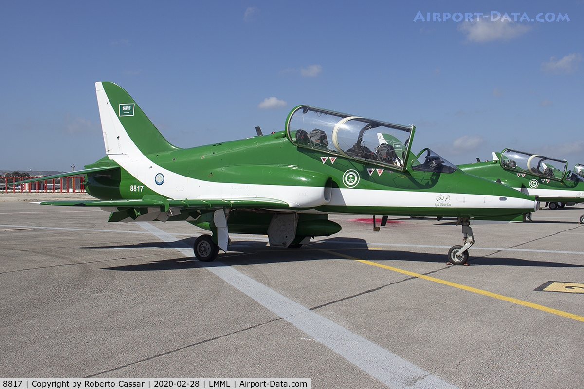 8817, British Aerospace Hawk 65A C/N 6Y002, Park 2