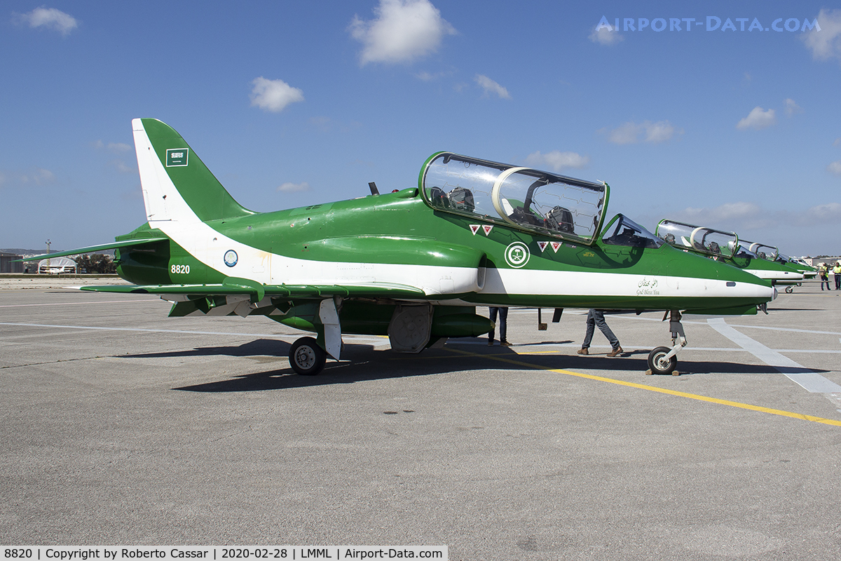 8820, British Aerospace Hawk 65A C/N 6Y006, Park 2