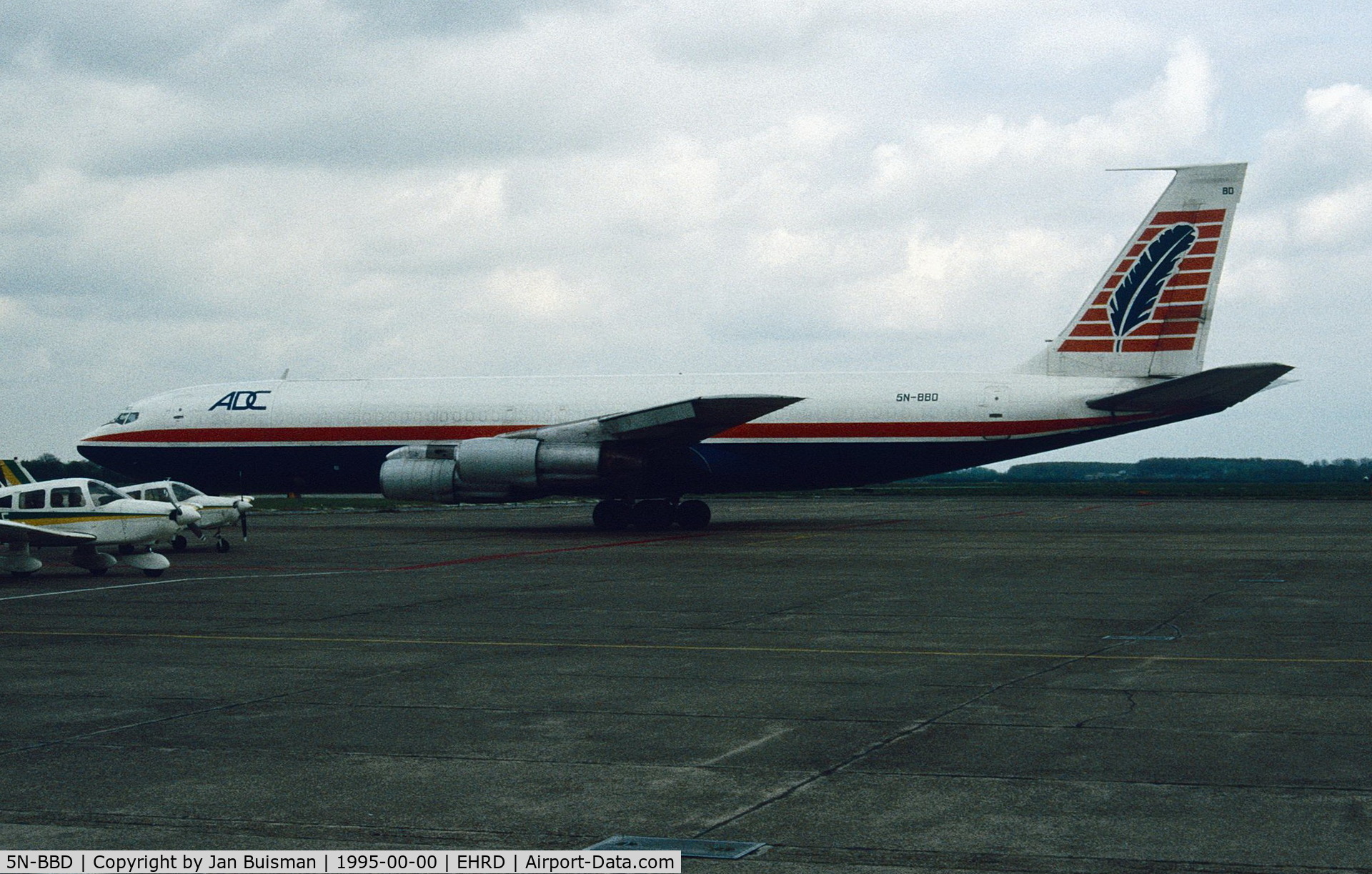 5N-BBD, 1968 Boeing 707-338C C/N 19625, ADC Airlines