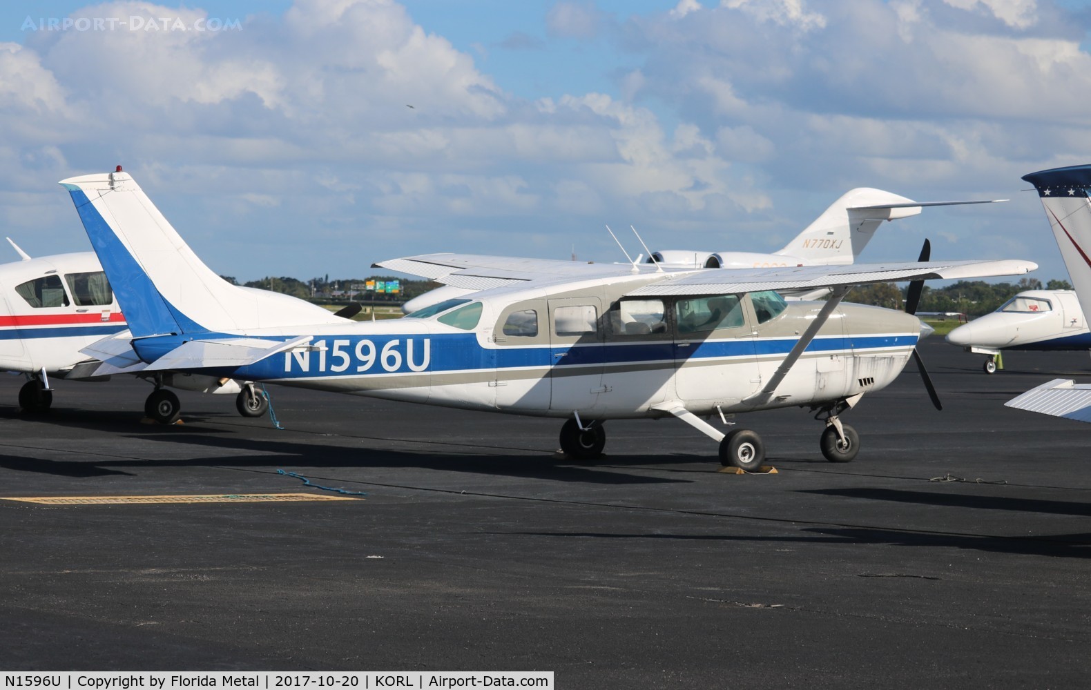 N1596U, 1971 Cessna 207 C/N 20700196, Cessna 207