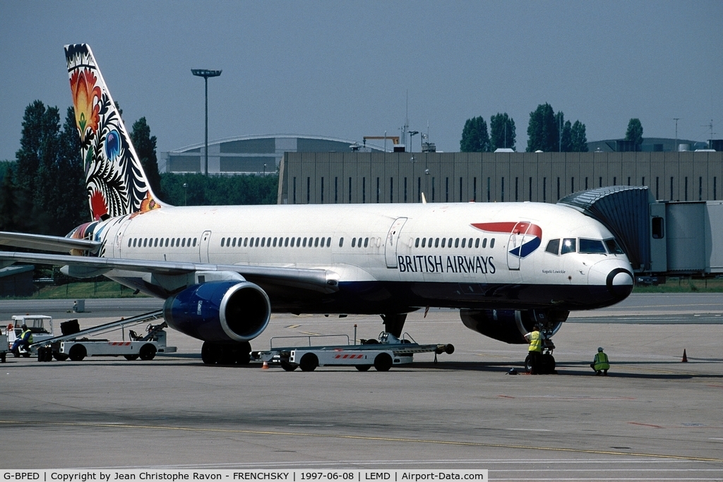 G-BPED, 1991 Boeing 757-236ET C/N 25059, 