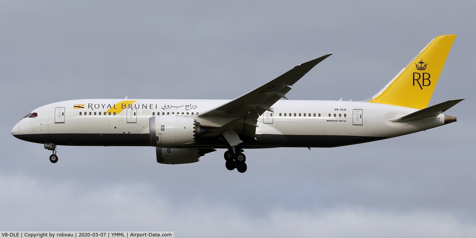 V8-DLE, 2018 Boeing 787-8 Dreamliner Dreamliner C/N 34791, On short final for runway 16