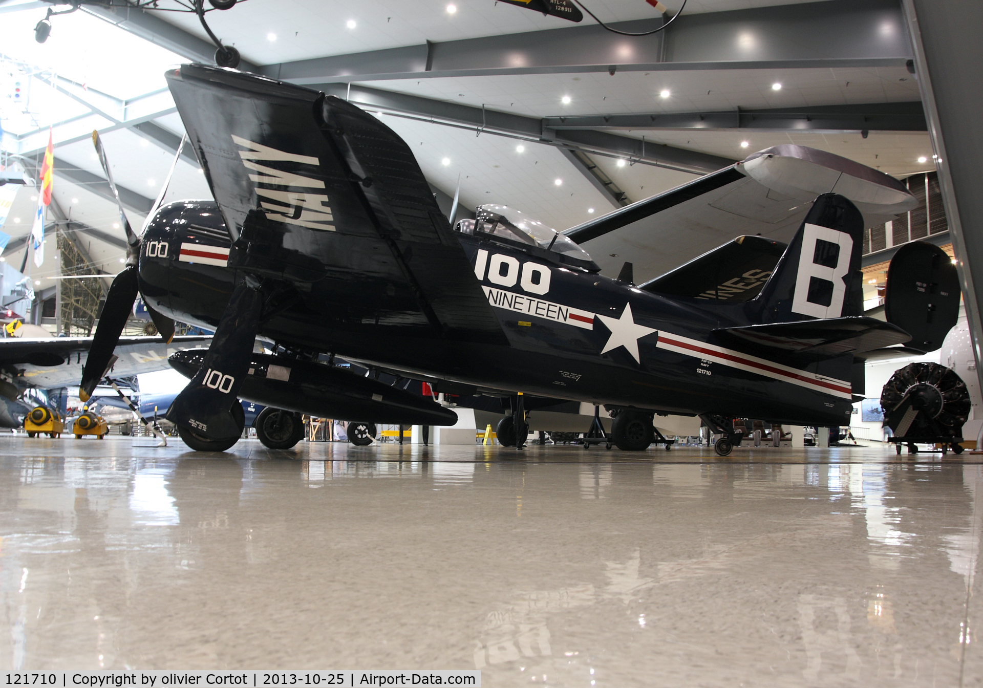 121710, Grumman F8F-2P Bearcat C/N D.1085, Pensacola museum